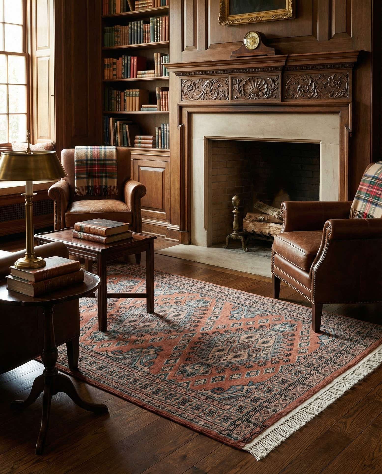 3' 2 x 5' 4 Hand Knotted Bokhara Oriental Wool Rug