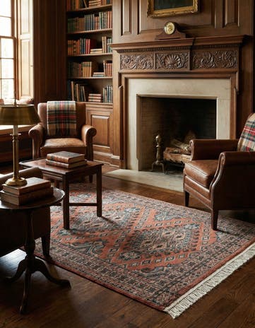 3' 2 x 5' 4 Hand Knotted Bokhara Oriental Wool Rug