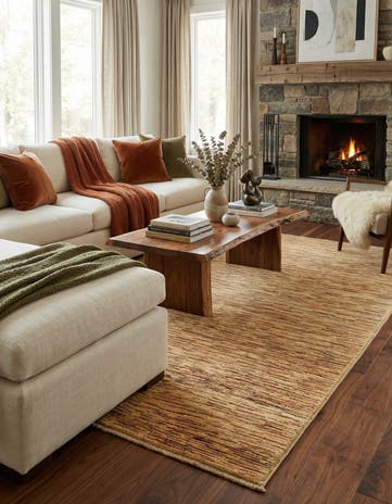 6' 8 x 9' 5 Hand Knotted Modern Ziegler Rug