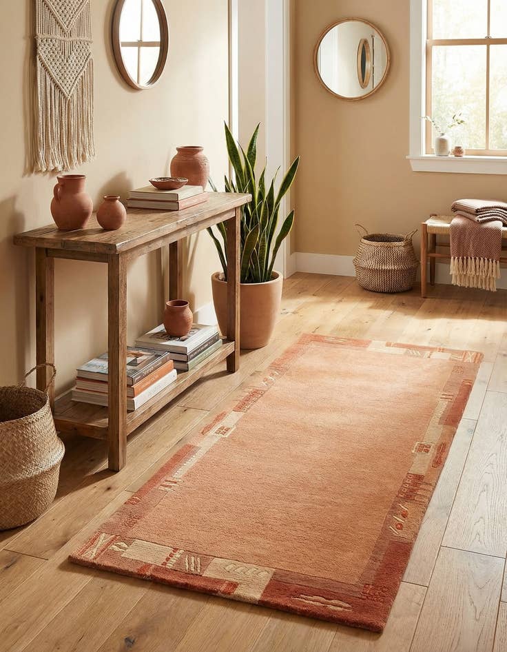 Detail image of 2' 5 x 4' 8  Hand Knotted Nepal Wool Rug