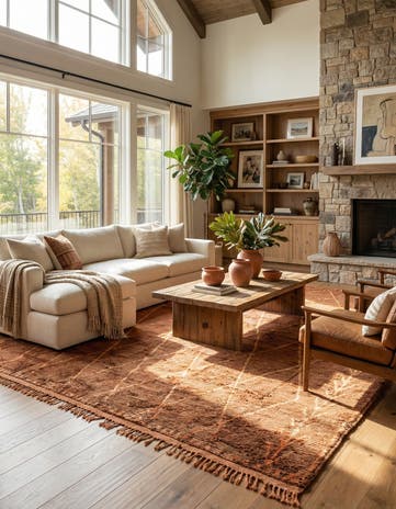 13' 5 x 20' Berber Rug