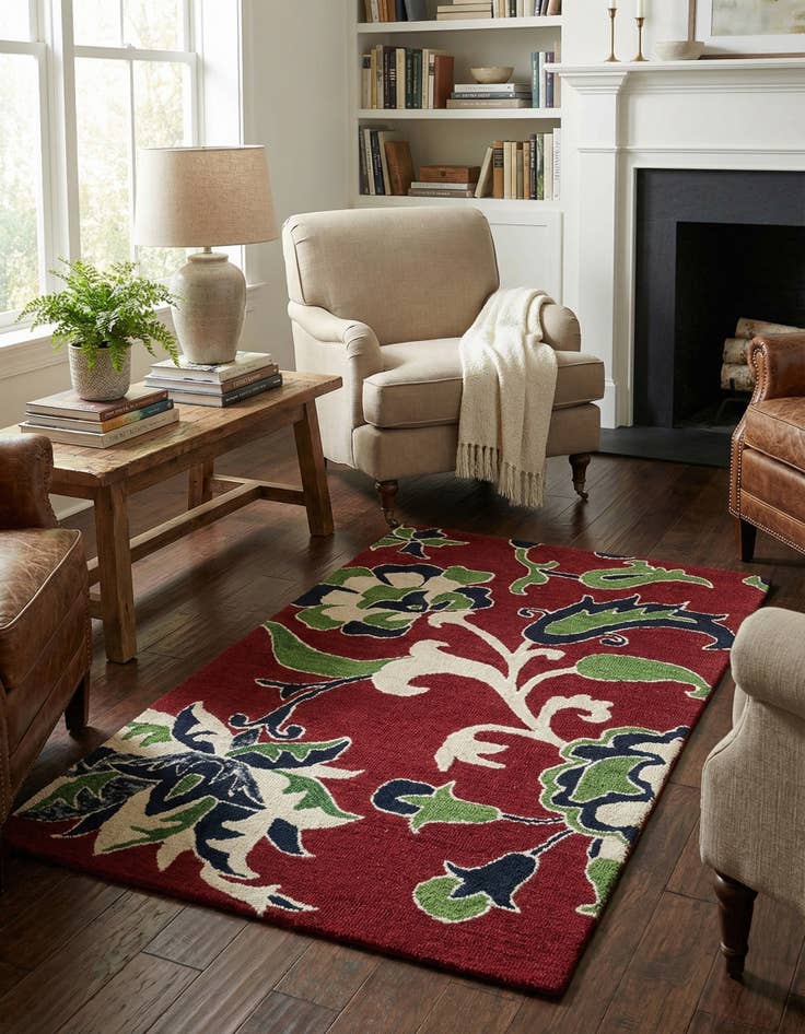 Detail image of 3' x 5' Agra Rug