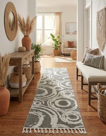 2' 7 x 12' Boho Runner Rug