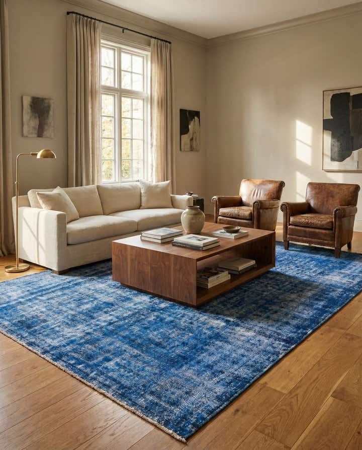 8' 6 x 11' 6 Hand Knotted Ultra Vintage Persian Wool Rug