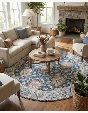 10' x 10' Nyla Round Rug