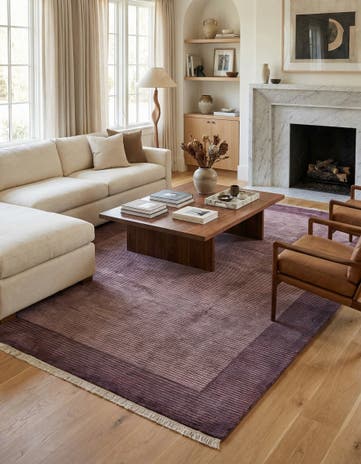 6' 6 x 10' Hand Knotted Darya Wool Rug