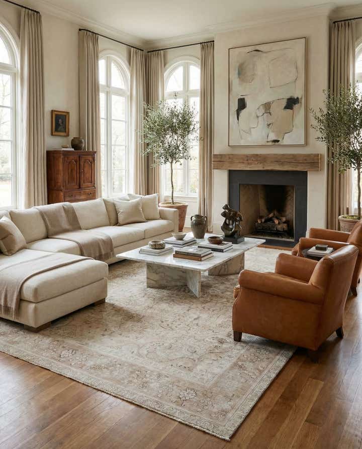 9' 4 x 12' 6 Hand Knotted Ultra Vintage Persian Wool Rug