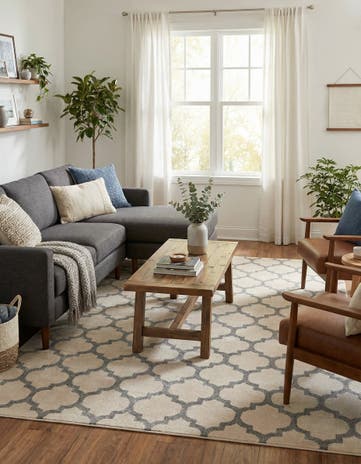 9' x 12' Lattice Rug