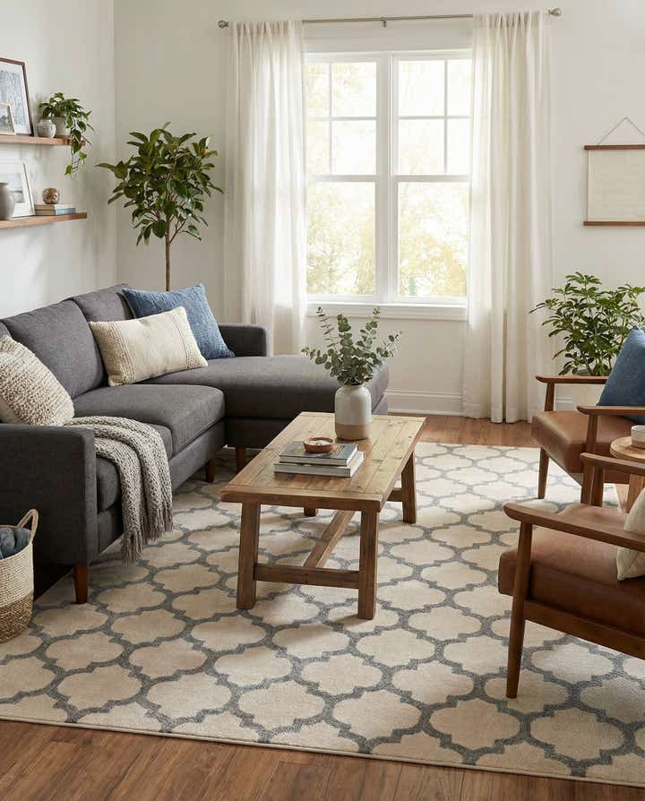 9' x 12' Lattice Rug