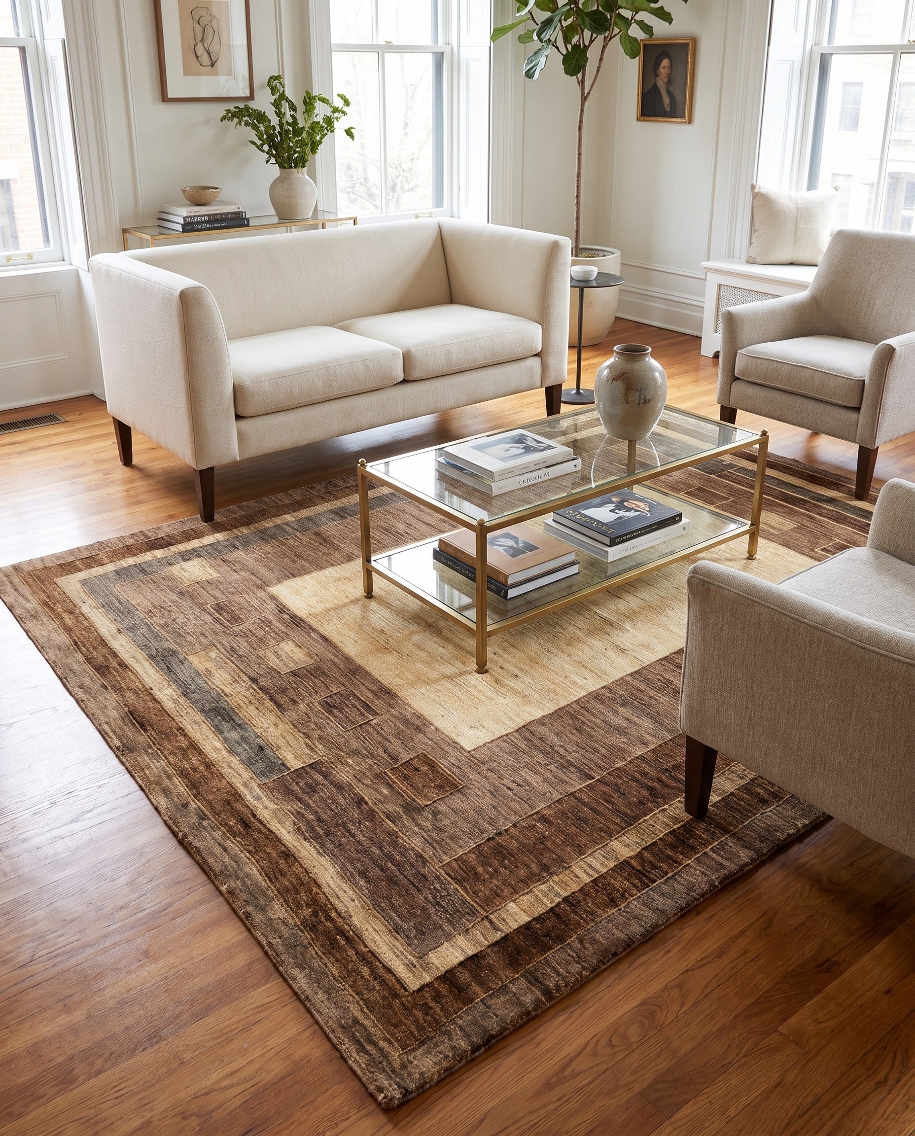 5' 1 x 6' 3 Juma Wool Rug
