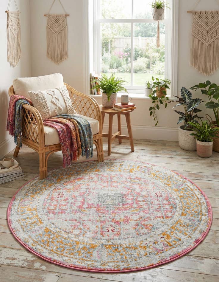 Detail image of 3' 3 x 3' 3 Paragon Round Rug