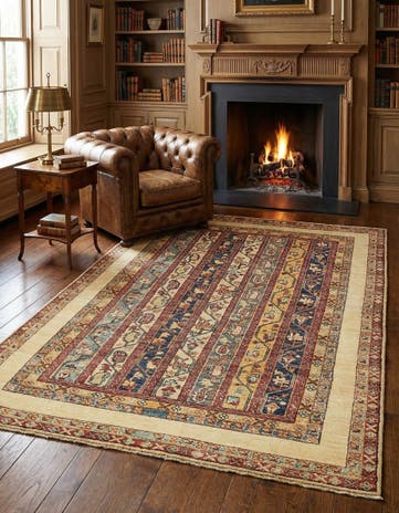5' x 6' 5 Hand Knotted Ariana Ziegler Rug