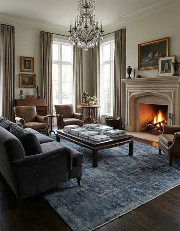 10' 1 x 13' 7 Vintage Royal Wool Rug
