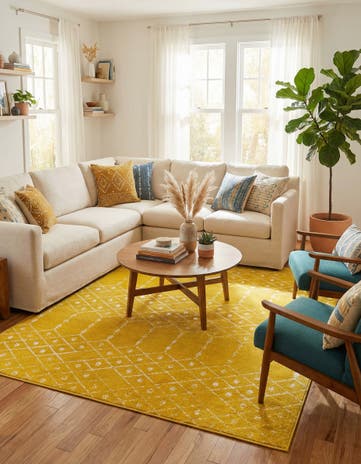 7' 10 x 7' 10 Paxon Trellis Square Rug