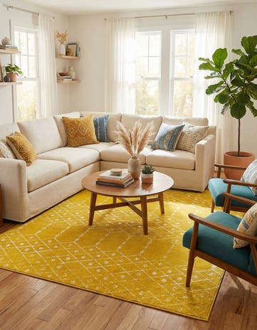 7' 10 x 7' 10 Paxon Trellis Square Rug