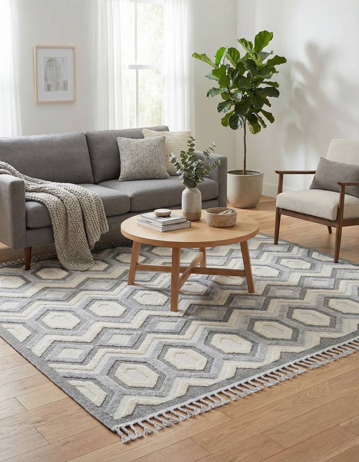 Detail image of 7' 10 x 7' 10 Arlo Square Rug