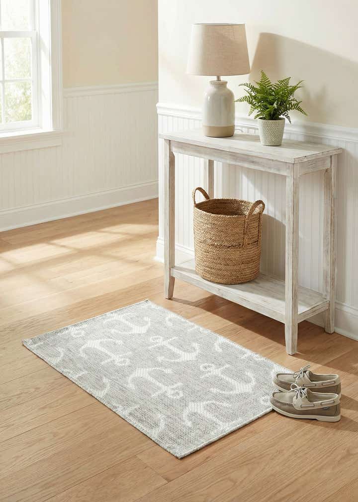 2' x 3' Easy-Clean Coastal Indoor / Outdoor Rug