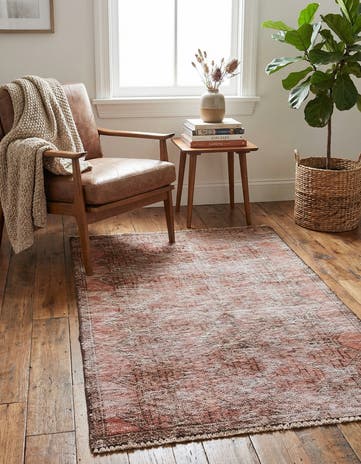 2' 10 x 5' 1 Hand Knotted Ultra Vintage Persian Wool Rug