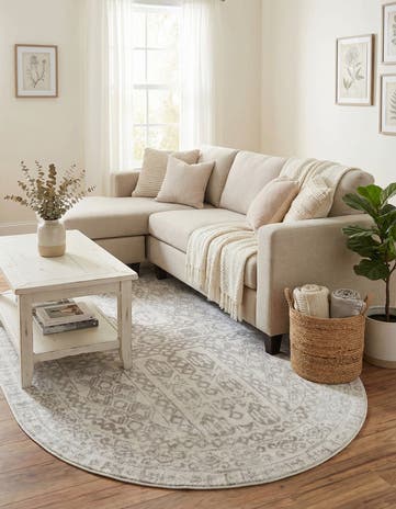 5' x 8' Oxford Oval Rug