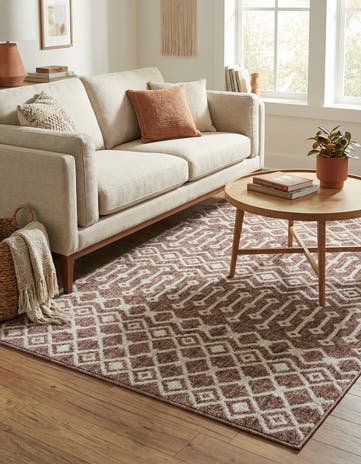 4' x 6' Eco Trellis Rug