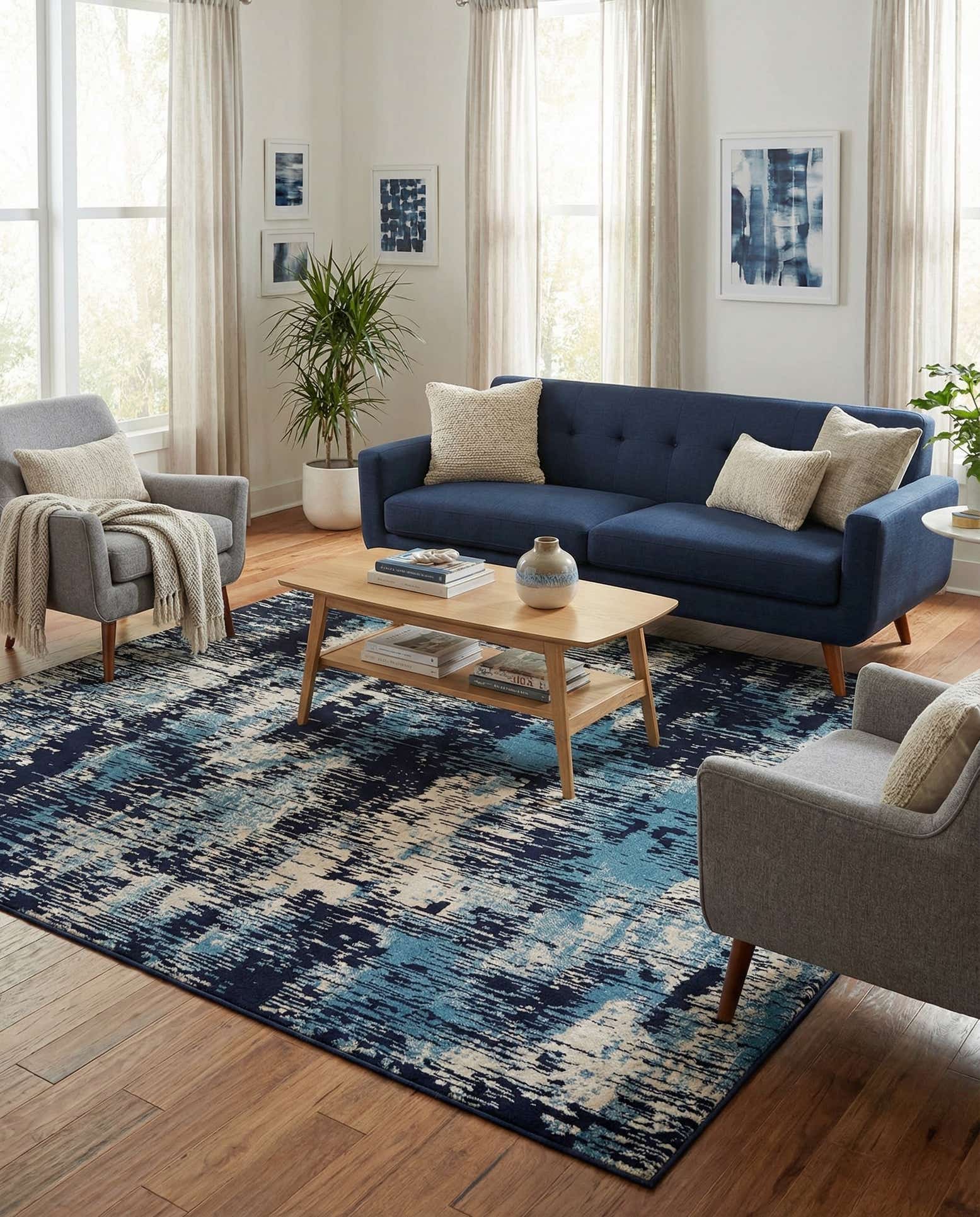 7' 10 x 7' 10 Laguna Square Rug
