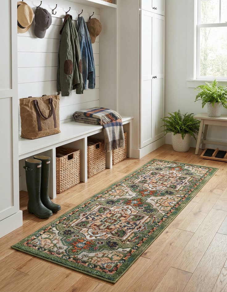 Detail image of 2' x 6' Isabella Runner Rug