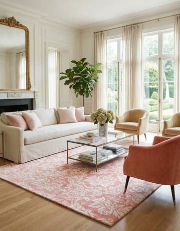6' 7 x 9' 11 Hand Knotted Darya Wool Rug