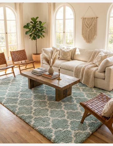 9' 10 x 14' Marrakesh Shag Rug