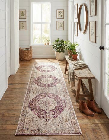 Lavender Deepa Runner Rug