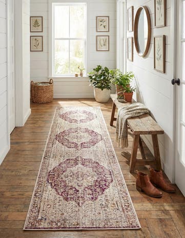 Lavender Deepa Runner Rug