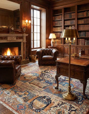 9' 10 x 12' 10 Kashmar Wool Rug