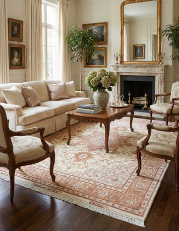5' 1 x 6' 10 Tabriz Rug