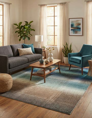 7' x 10' Washable Hyacinth Rug