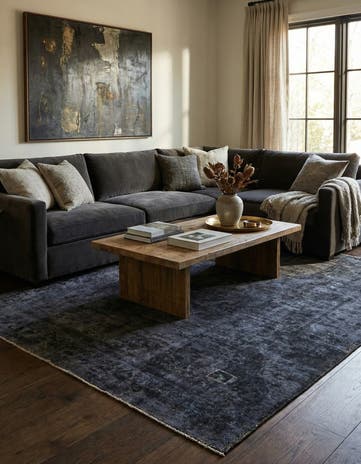 9' 7 x 12' 4 Hand Knotted Ultra Vintage Persian Wool Rug