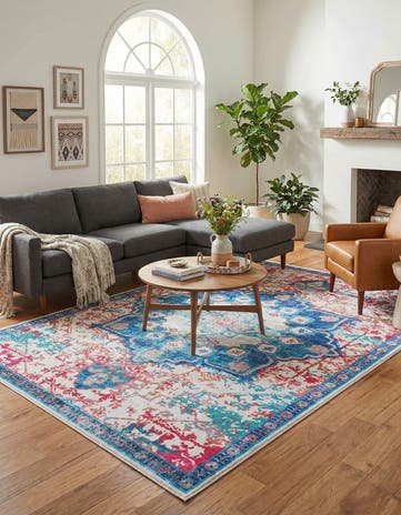 10' 6 x 14' Washable Francesca Rug