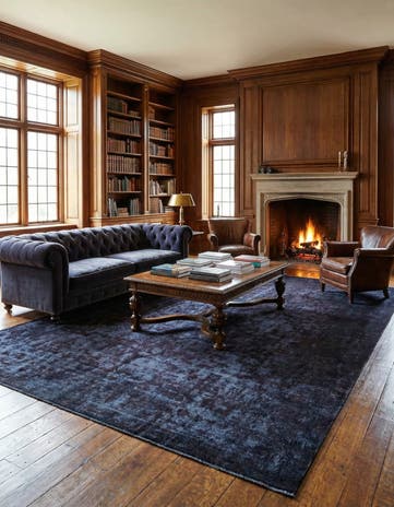 9' 11 x 12' 11 Vintage Royal Wool Rug