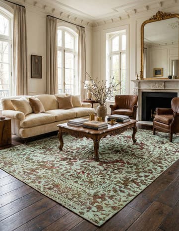 10' x 12' 11 Vintage Royal Wool Rug