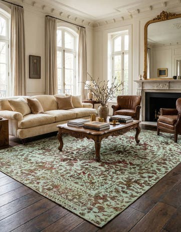 10' x 12' 11 Vintage Royal Wool Rug