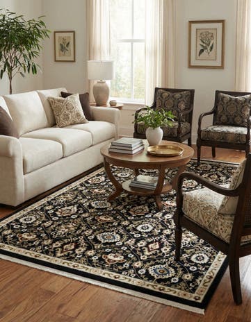 5' 2 x 7' 9 Nain Design Rug