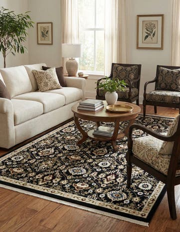 5' 2 x 7' 9 Nain Design Rug