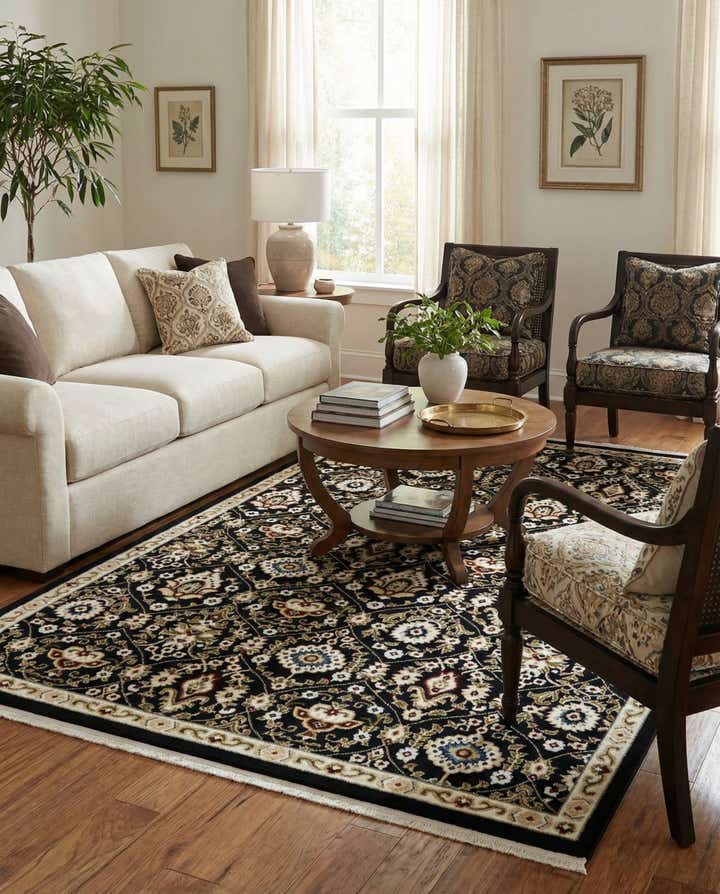 5' 2 x 7' 9 Nain Design Rug