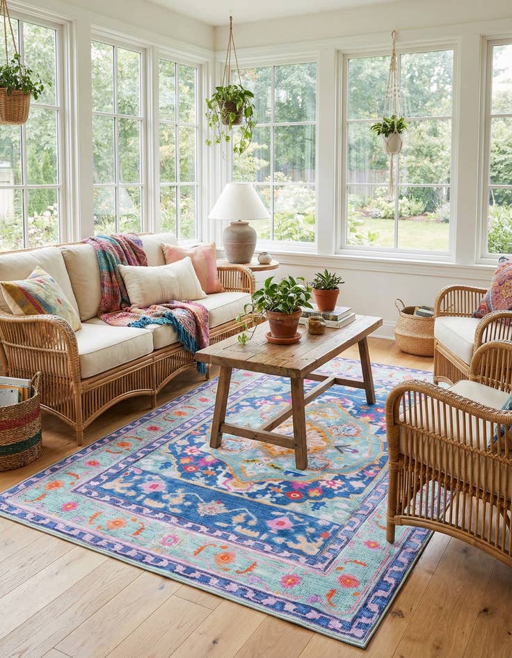 Detail image of 7' 6 x 10' 6 Timeless Rug