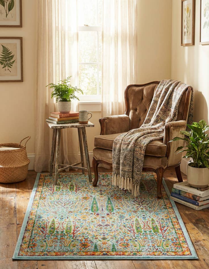 Detail image of  1' 4 x 1' 4 Calypso Sample Rug