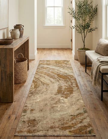 2' 7 x 8' 10 Hand Knotted Ultra Vintage Persian Wool Runner Rug