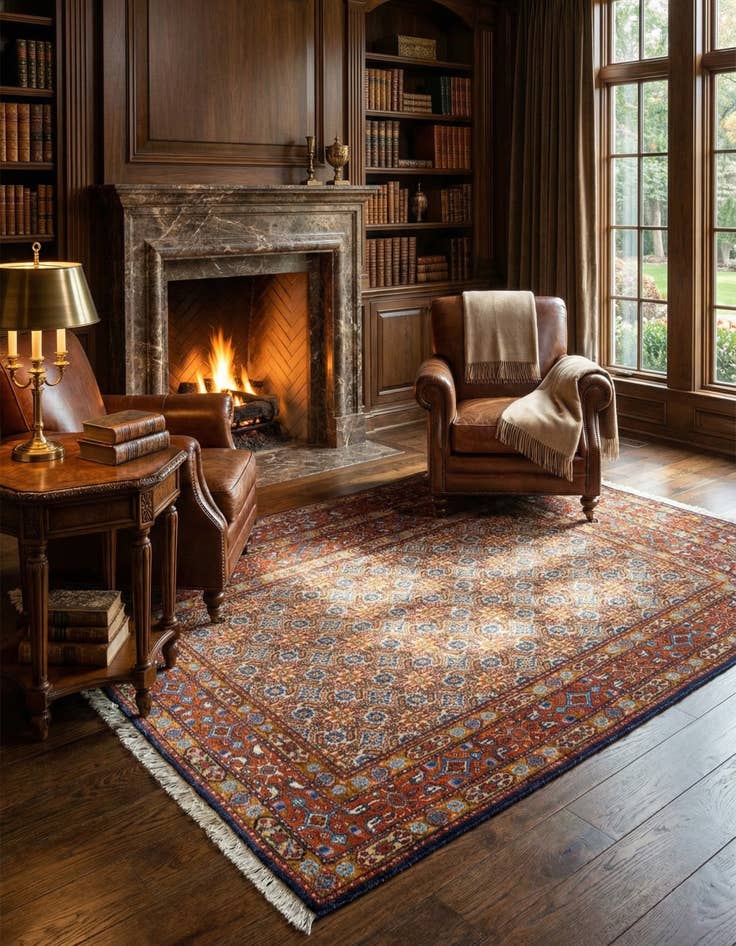 Detail image of 3' 2 x 4' 11 Mood Wool Rug