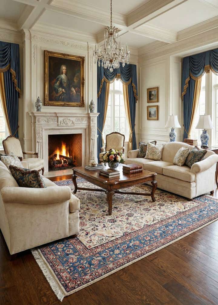 8' x 12' 2 Kerman Wool Rug