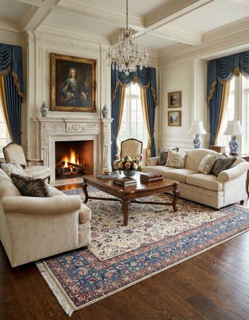 8' x 12' 2 Kerman Wool Rug