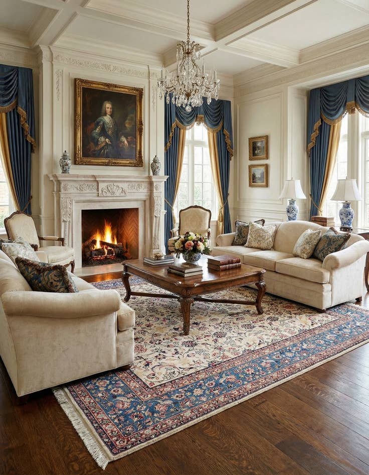 Detail image of  8' x 12' 2 Kerman Wool Rug