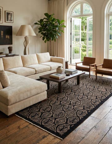 8' 3 x 10' 4 Hand Knotted Darya Wool Rug