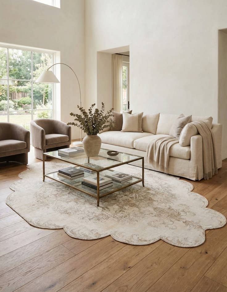 Detail image of  7' 2 x 9' 1  Hand Knotted Ultra Vintage Persian Wool Rug